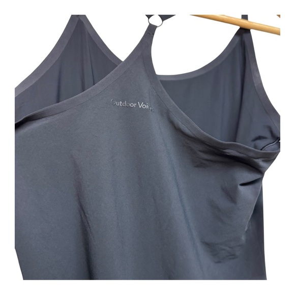 Outdoor Voices The Exercise Dress Black Size Large NWT | Built-In Shorts - Picture 6 of 10